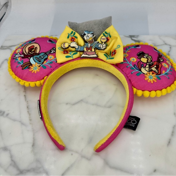 Disney Ears 100 Decades Collection The Three Caballeros Donald Duck Embroidered - Picture 11 of 11